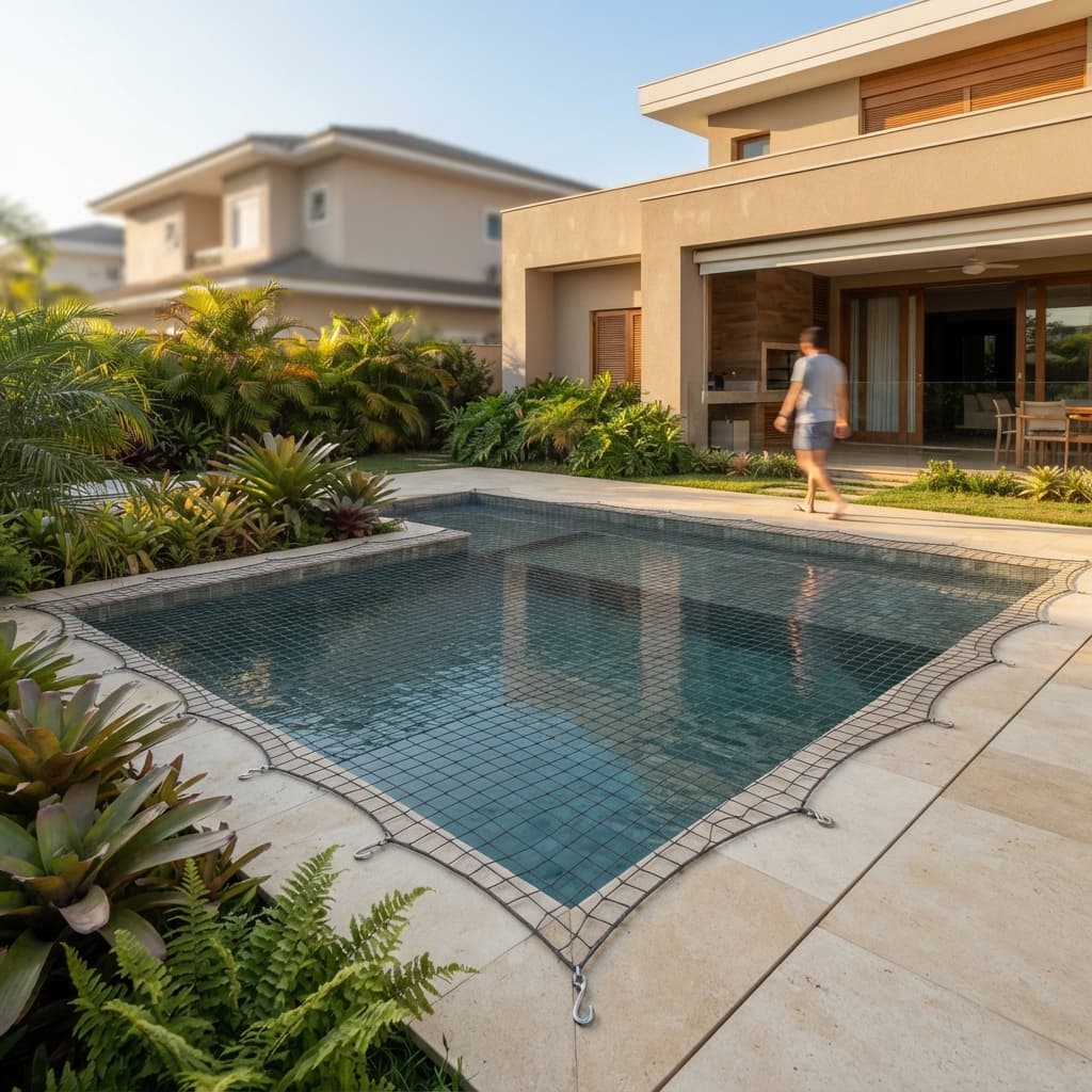 Rede de Proteção para Piscina